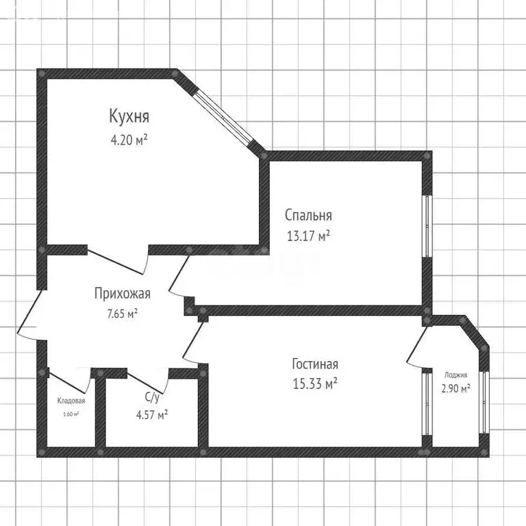 2-комнатная квартира: Майкоп, улица Свободы, 212 (67.7 м) - Фото 1