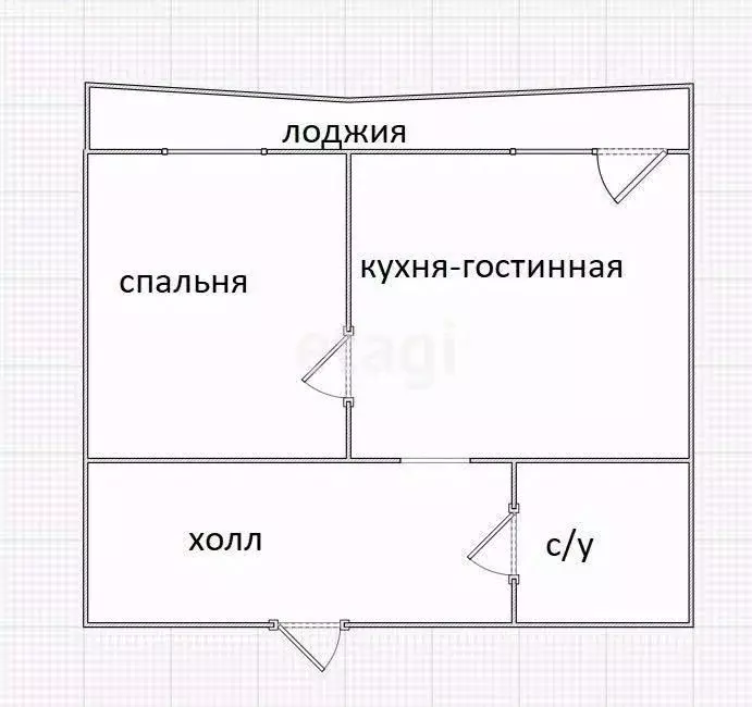 1-к кв. Приморский край, Надеждинский район, с. Вольно-Надеждинское ... - Фото 1