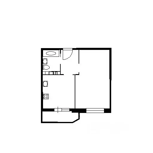 1-к кв. Краснодарский край, Краснодар ул. Имени Героя Николая ... - Фото 2