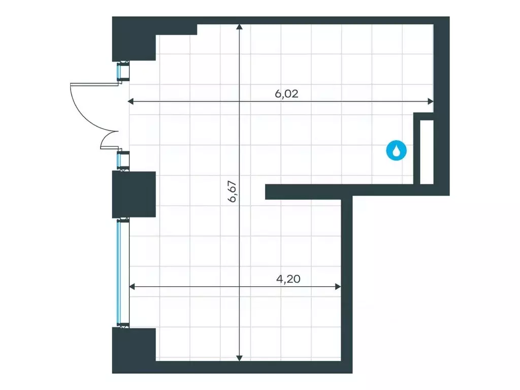 Помещение свободного назначения в Москва Левел Южнопортовая жилой ... - Фото 1