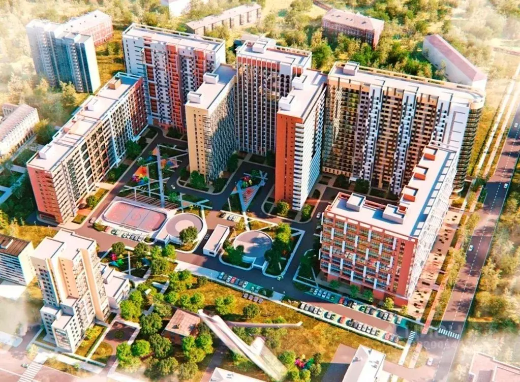 2-к кв. Москва Новогиреевская ул., 5Ак2 (62.2 м) - Фото 1