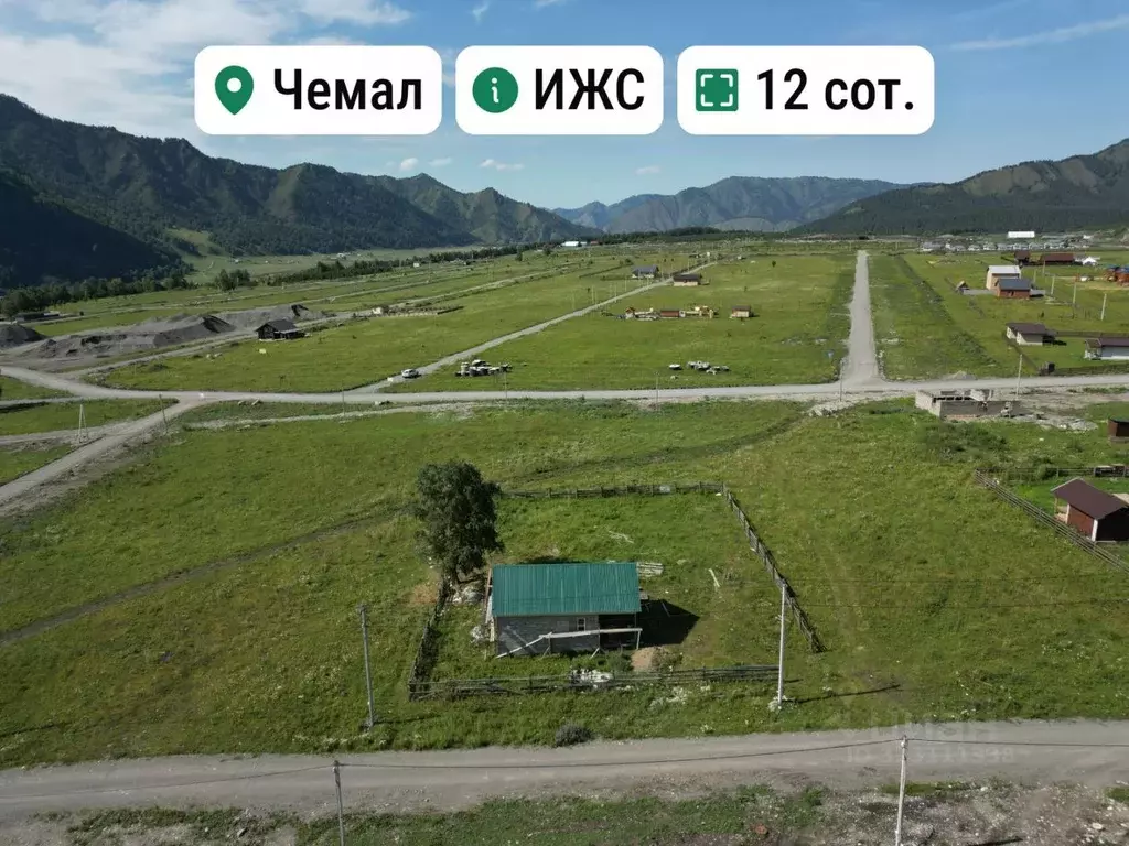 Дом в Алтай, Чемальский район, с. Чемал ул. В.П. Труфанова, 18 (60 м) - Фото 1