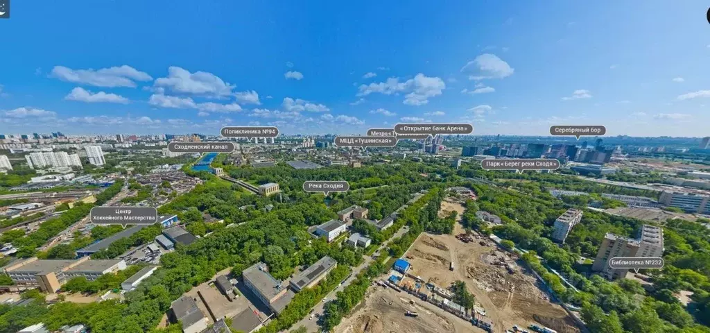 3-к кв. Москва Строительный проезд, 9С9 (83.1 м) - Фото 0