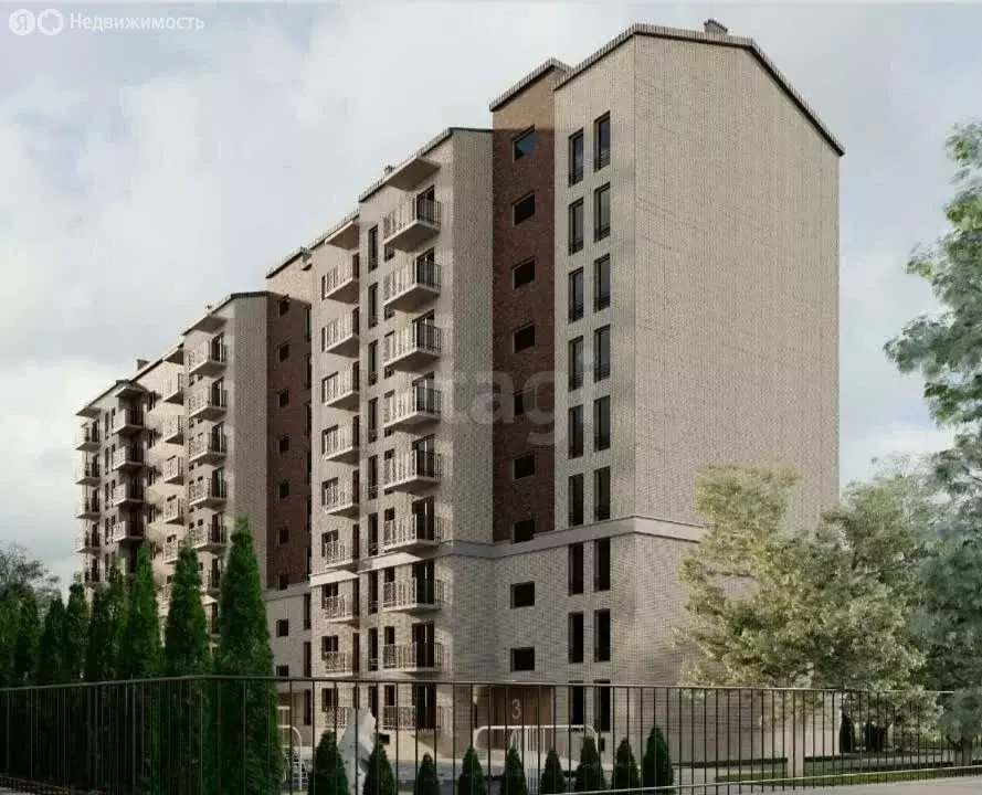 1-комнатная квартира: Владикавказ, улица Хадарцева, 27 (46 м) - Фото 1