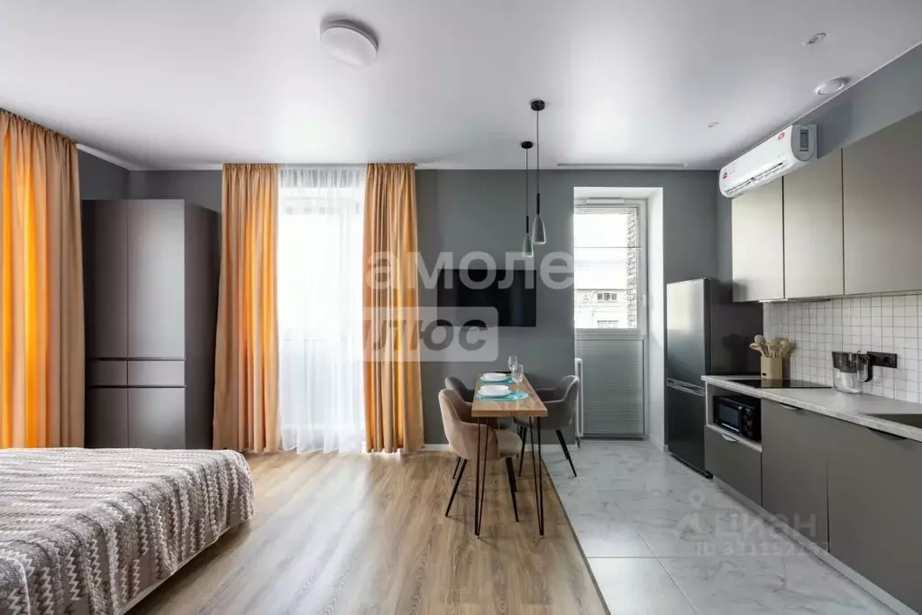 Студия Москва Автомобильный проезд, 4 (27.0 м) - Фото 2