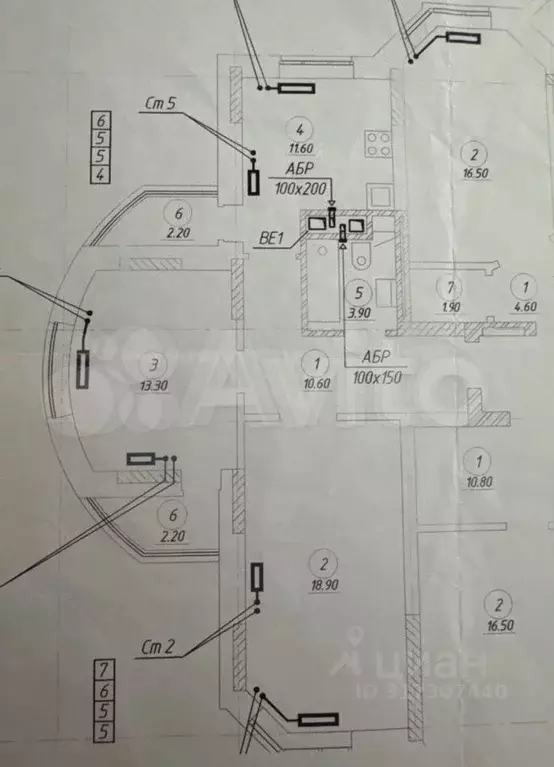 2-к. квартира, 64 м, 10/13 эт. - Фото 0