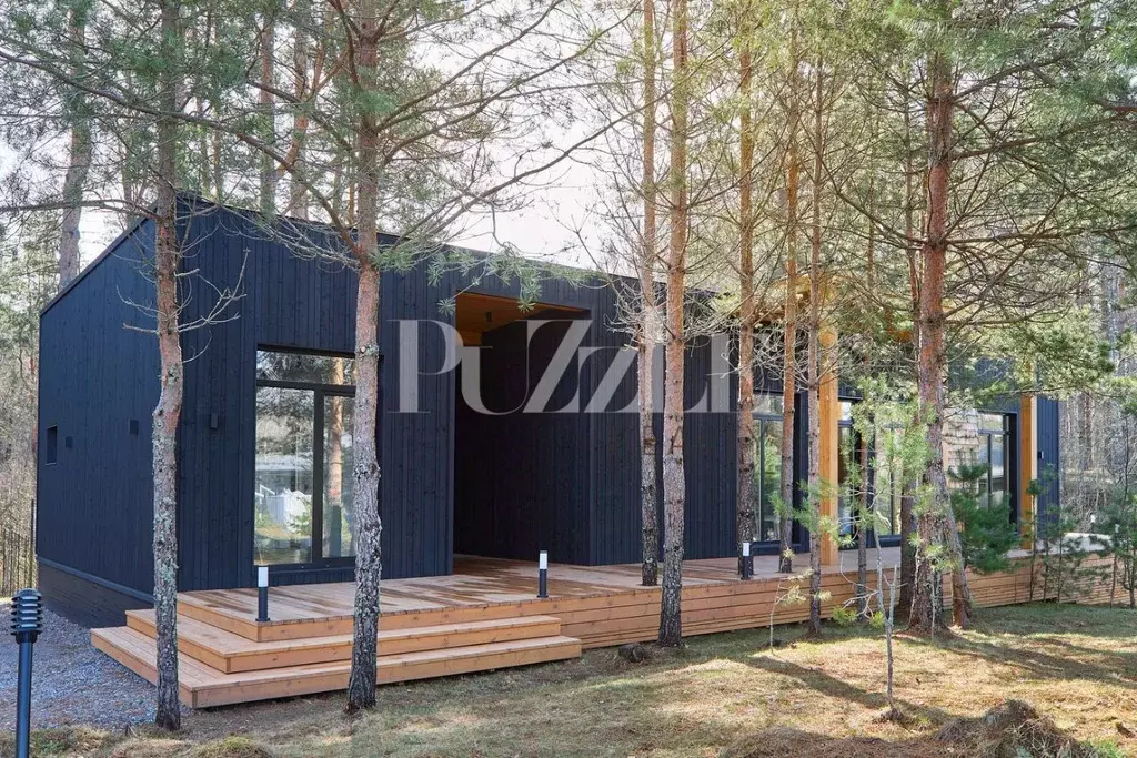 Коттедж в Ленинградская область, Всеволожский район, Куйвозовское ... - Фото 1