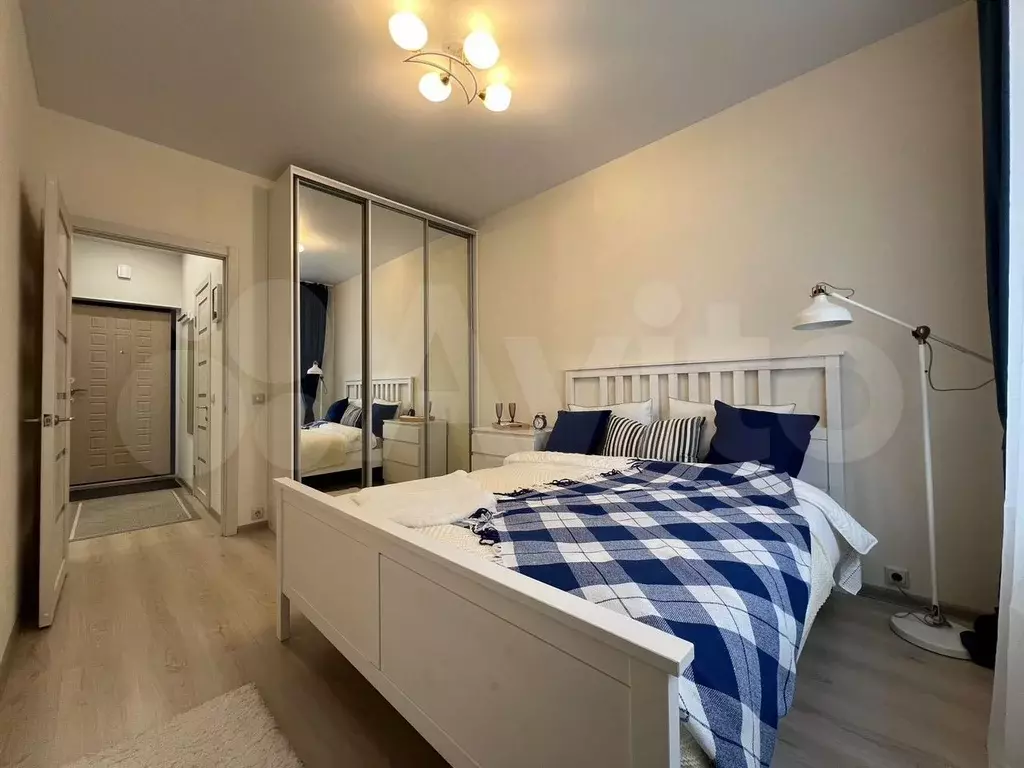 1-к. квартира, 40 м, 2/18 эт. - Фото 0