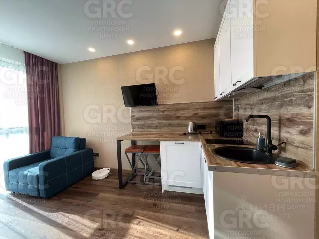 Студия Краснодарский край, Сочи Бытха мкр, ул. Ясногорская, 16/6к1 ... - Фото 2