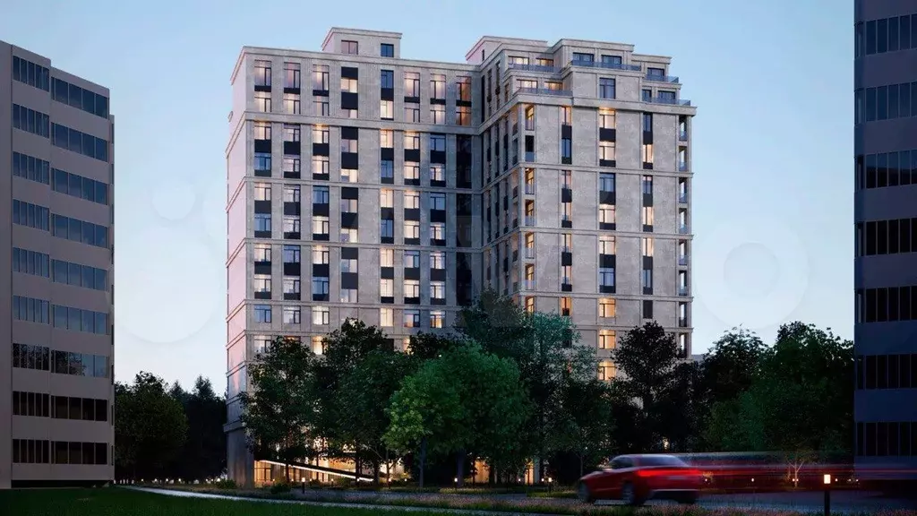 2-к. квартира, 60,3 м, 2/15 эт. - Фото 1