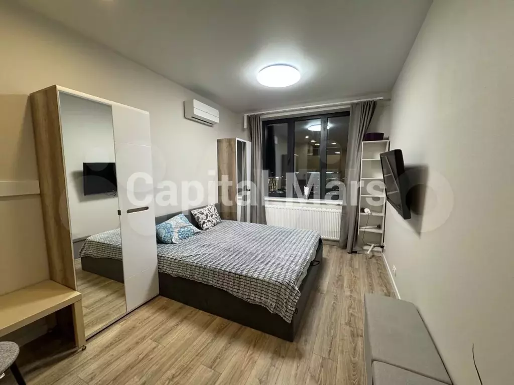 1-к. квартира, 30 м, 30/53 эт. - Фото 0