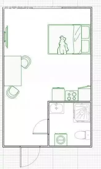 Квартира-студия: Мирный, улица Академика Северина, 4 (21.5 м) - Фото 1