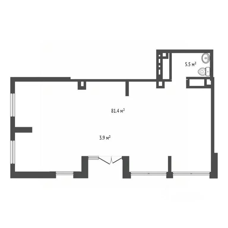 Помещение свободного назначения в Тюменская область, Тюменский ... - Фото 2