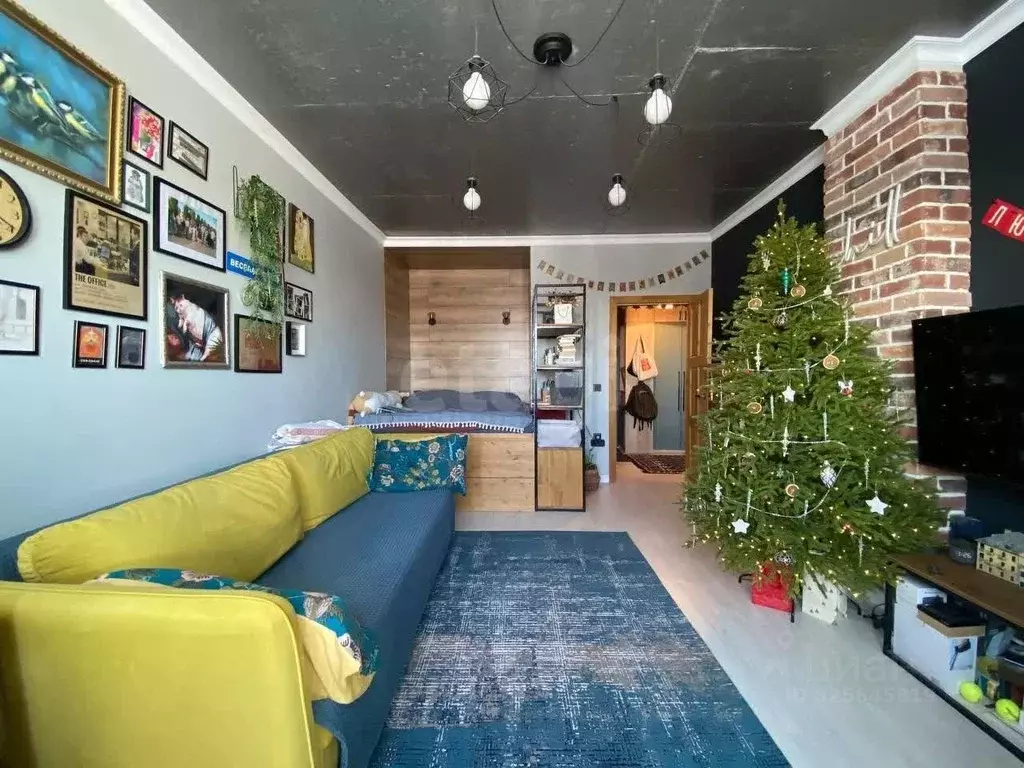 1-к кв. Воронежская область, Нововоронеж Первомайская ул., 7б (46.1 м) - Фото 1