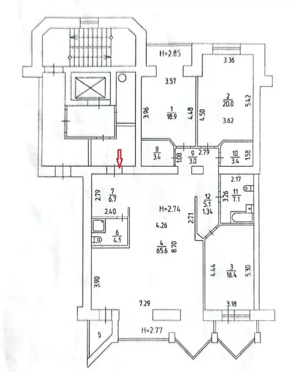 4-к кв. Пермский край, Пермь ул. Куйбышева, 97А (160.0 м) - Фото 2