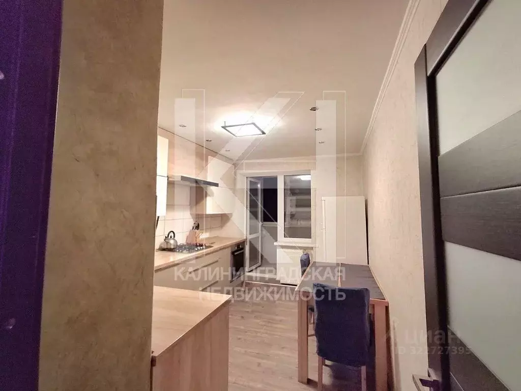 1-к кв. Калининградская область, Калининград Воздушная ул., 64Б (40.0 ... - Фото 2