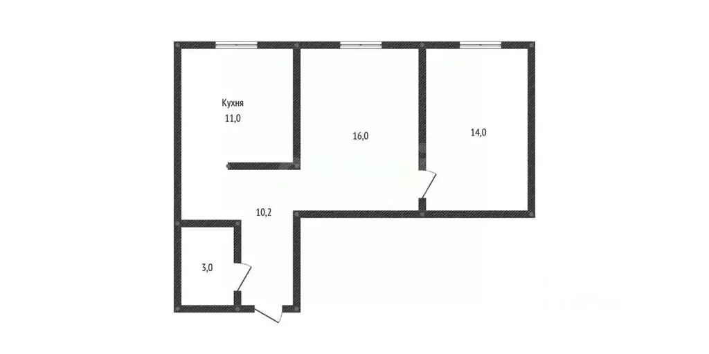 2-к кв. Дагестан, Махачкала туп. 2-й Сергокалинский, 6к2 (100.0 м) - Фото 1