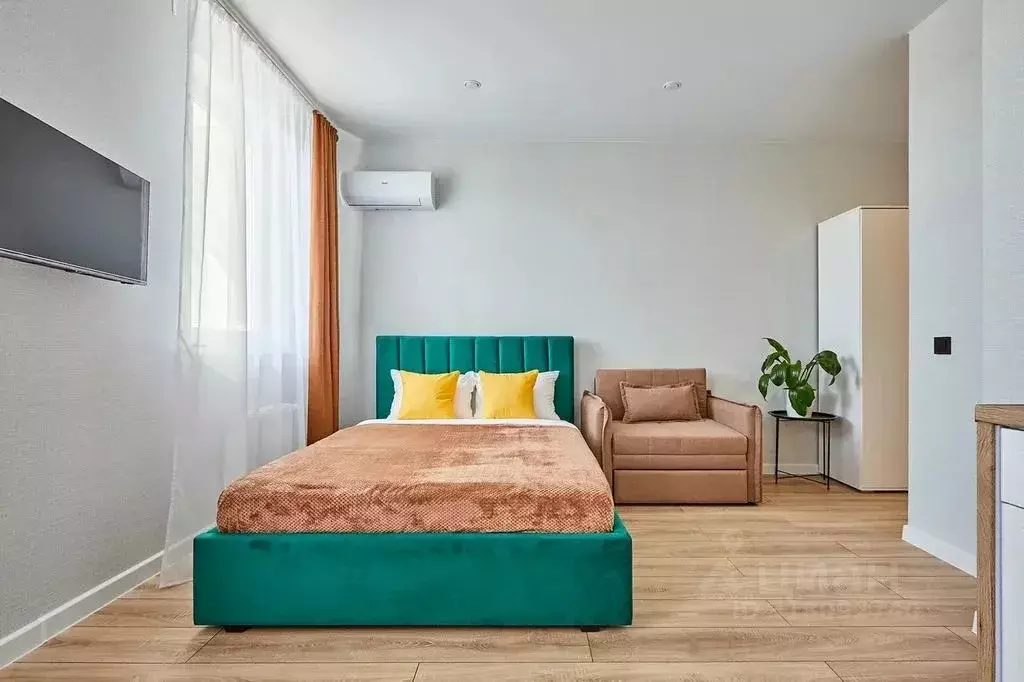 Студия Краснодарский край, Краснодар ул. Ивана Беличенко, 83 (24.0 м) - Фото 0