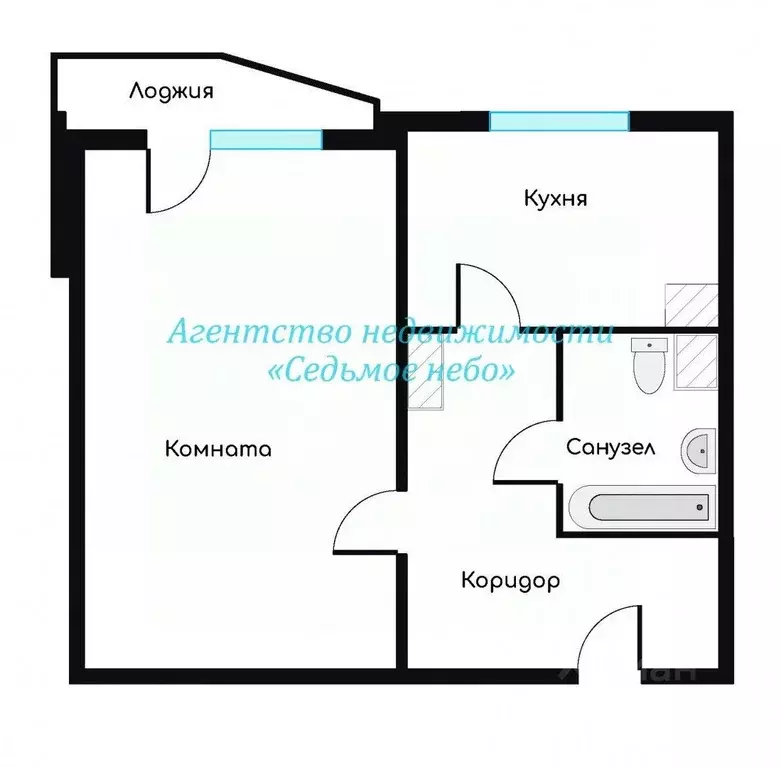 1-к кв. Москва ул. Кашенкин Луг, 6к3 (40.0 м) - Фото 1