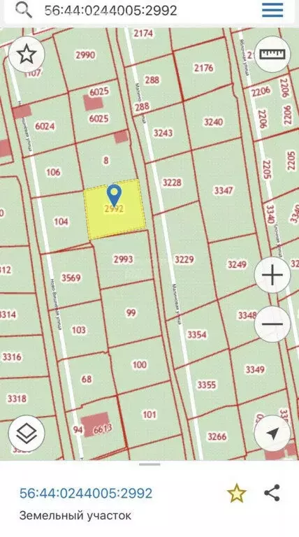 Участок в Оренбург, СНТ Банковец (5 м) - Фото 1