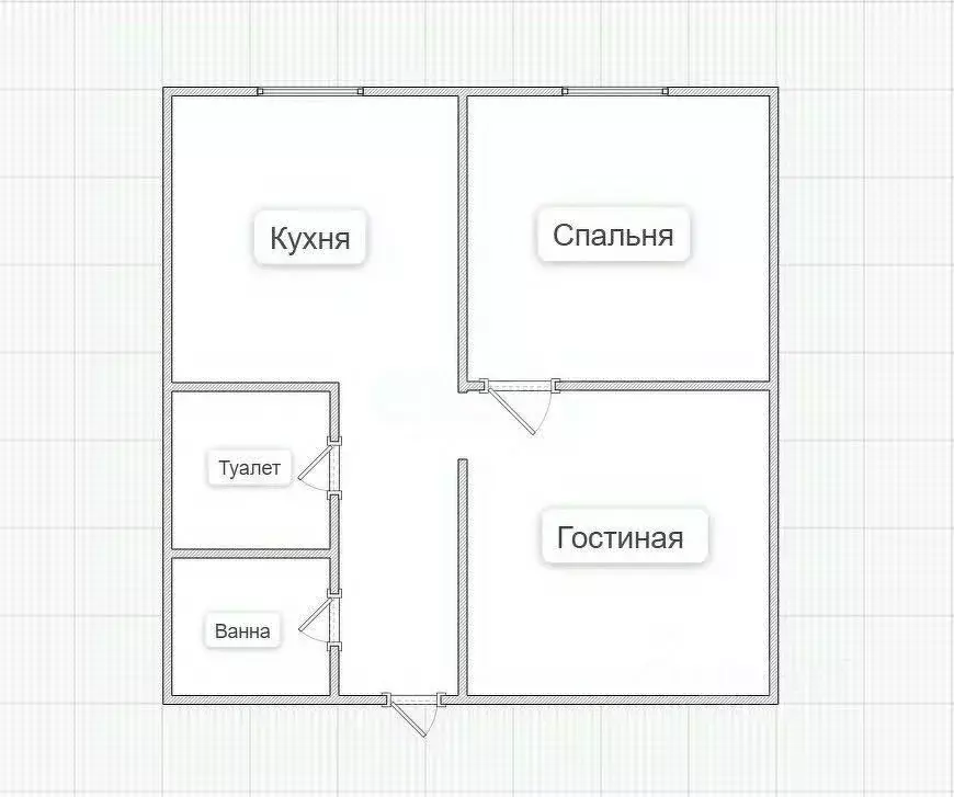 2-к кв. Приморский край, Владивосток ул. Часовитина, 23 (37.9 м) - Фото 1
