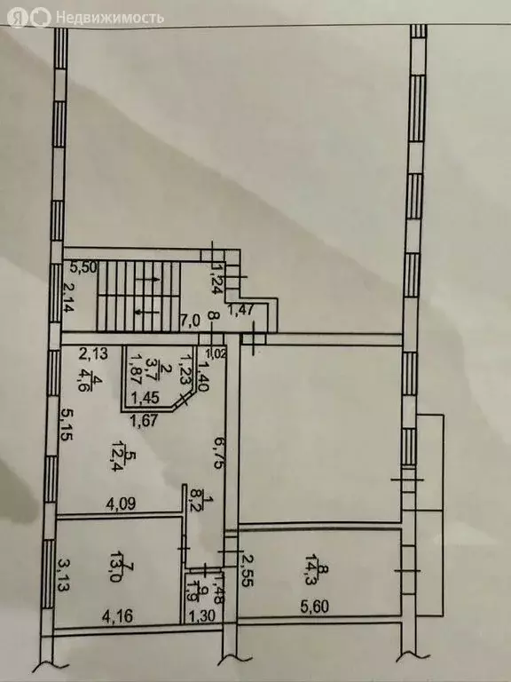 3-комнатная квартира: Симферополь, Киевская улица, 141 (63 м) - Фото 2