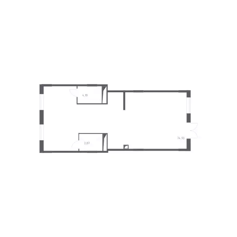 Помещение свободного назначения (81.9 м) - Фото 1
