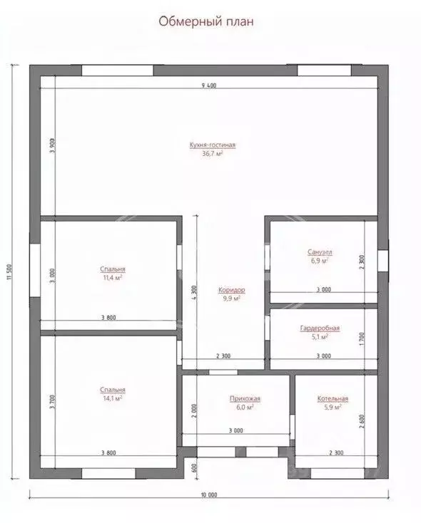 Коттедж в Калининградская область, Гвардейск ул. Вишневая (120 м) - Фото 1
