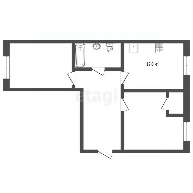 2-к кв. Ставропольский край, Кисловодск Окопная ул. (64.6 м) - Фото 2