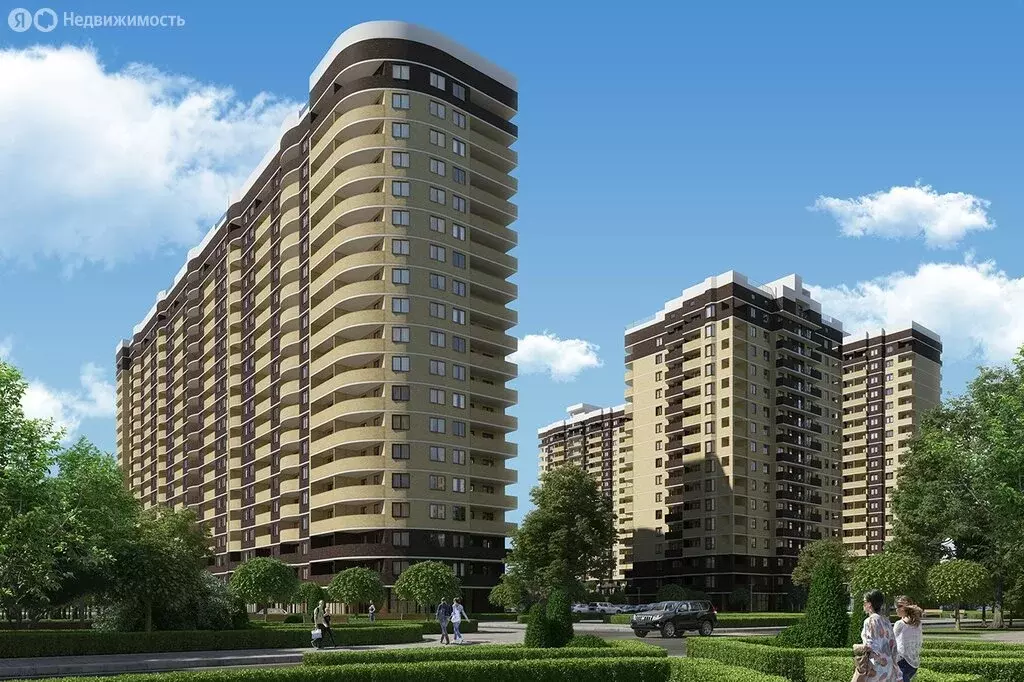 2-комнатная квартира: Краснодар, Адмиралтейский бульвар, 3к3 (41 м) - Фото 0