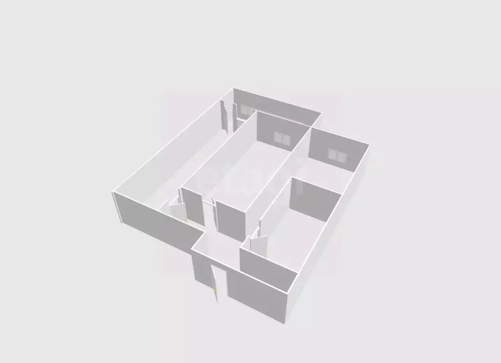 2-к кв. Сахалинская область, Долинск Пионерская ул., 2А (44.4 м) - Фото 2