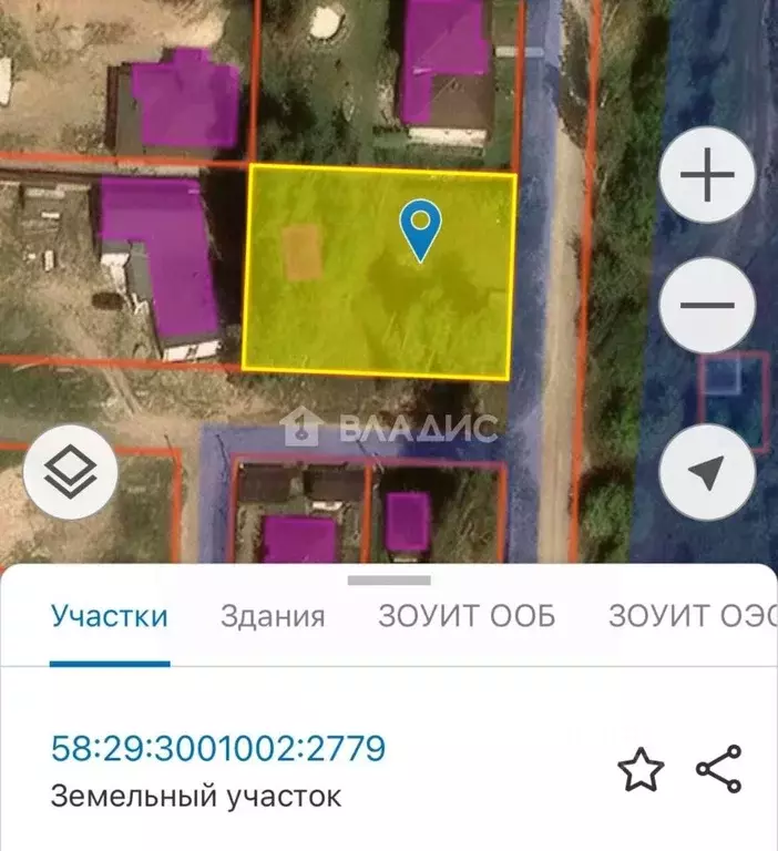 Участок в Пензенская область, Пенза ул. Грибная, 17 (14.18 сот.) - Фото 2