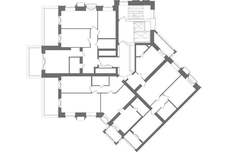 3-к кв. санкт-петербург лиственная ул, 20к2 (100.3 м) - Фото 1