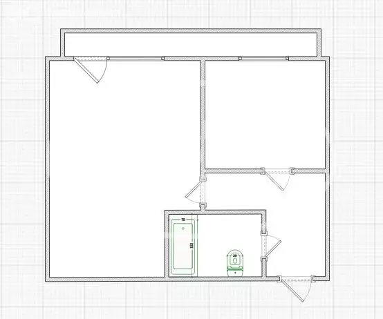 1-комнатная квартира: Березники, улица Мира, 74 (36 м) - Фото 1