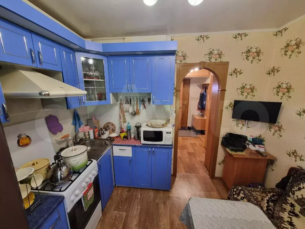 1-к. квартира, 33,5 м, 1/5 эт. - Фото 1
