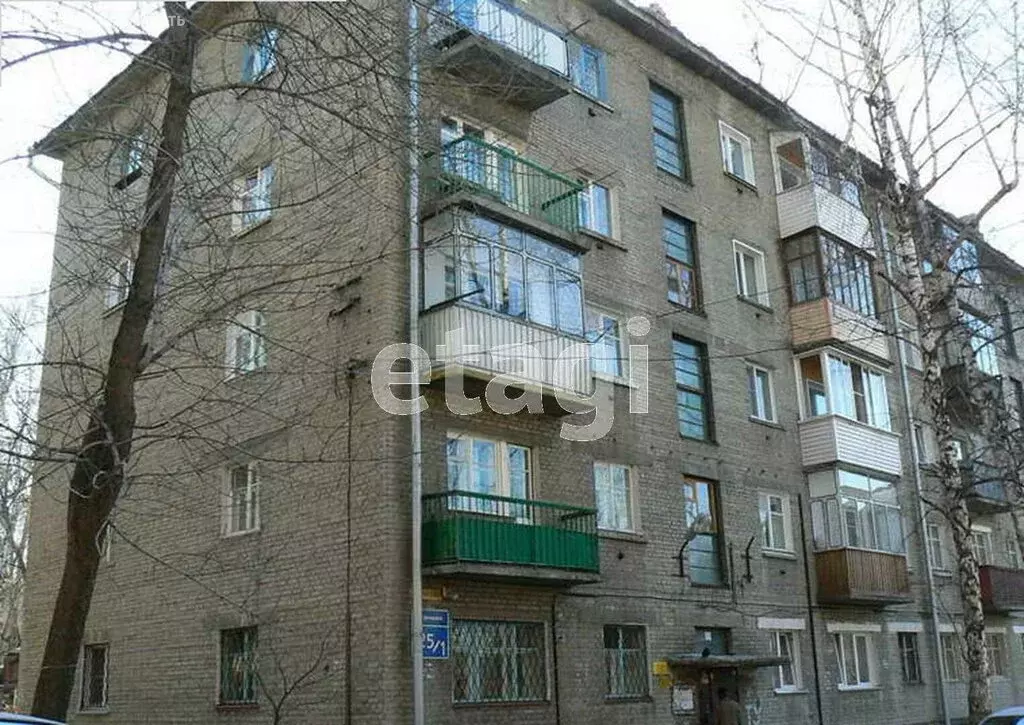 1-комнатная квартира: Новосибирск, улица Котовского, 25/1 (30 м) - Фото 0