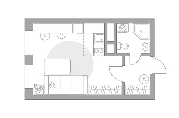 Квартира-студия: Балашиха, 39-й микрорайон, жилой комплекс Пехра, к8 ... - Фото 1