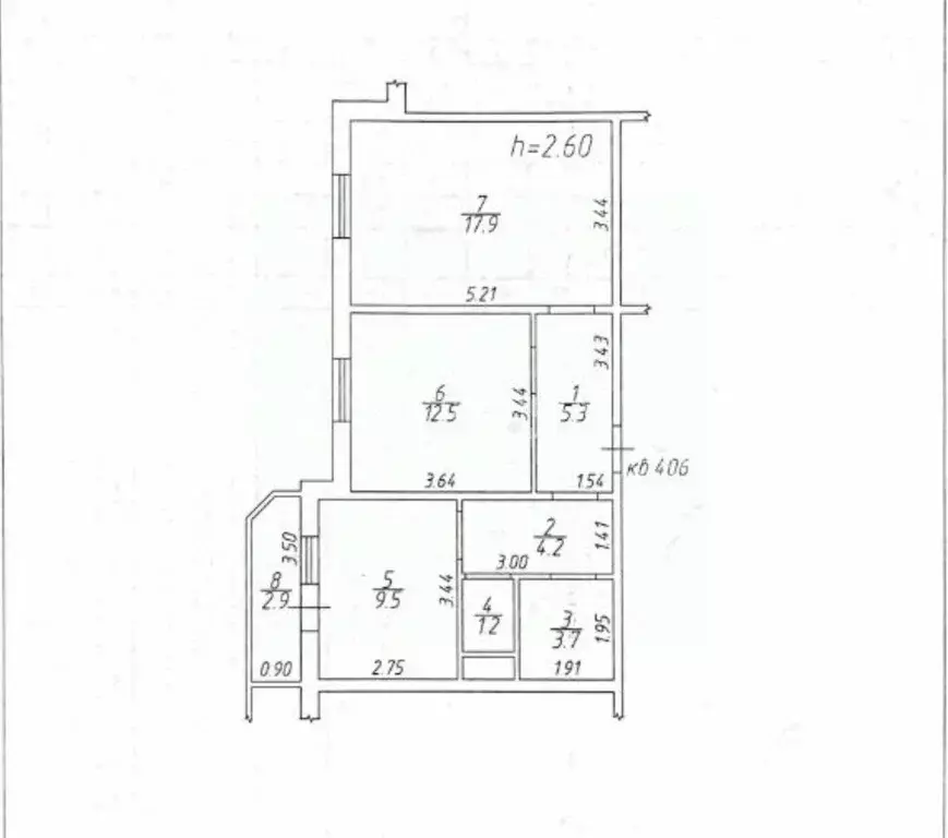 2-к кв. Московская область, Балашиха Авиаторов мкр, ул. Колдунова, 10 ... - Фото 2