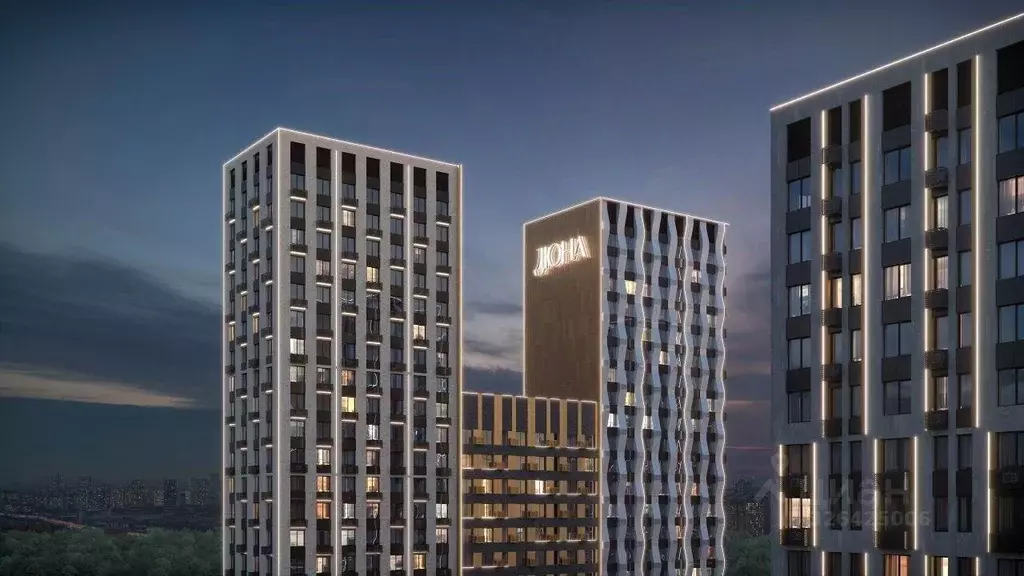 Квартира, 2 комнаты, 49.08 м - Фото 1