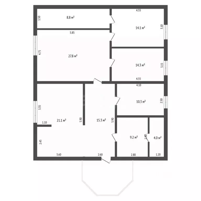 Дом в Тюменская область, с. Ярково ул. Дачная (125 м) - Фото 2