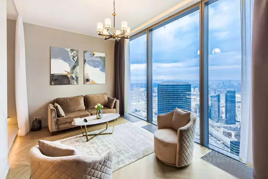 Студия Москва 1-й Красногвардейский проезд, 22с1 (55.0 м) - Фото 1