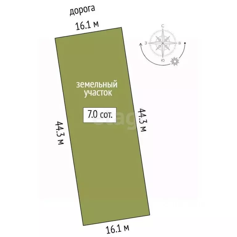 Участок в Тюменская область, Тюменский муниципальный округ, Винзили рп ... - Фото 2
