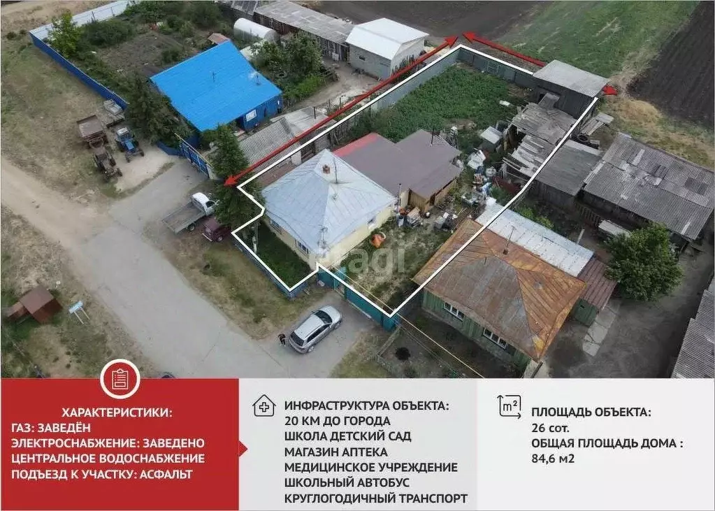 Дом в Тюменская область, Тюменский муниципальный округ, с. Чикча ул. ... - Фото 1