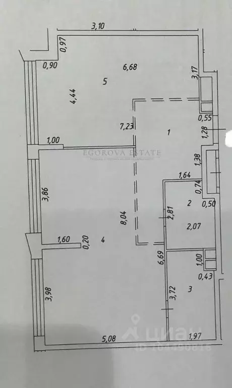 3-к кв. Москва ул. Нижние Мневники, 7 (84.7 м) - Фото 1