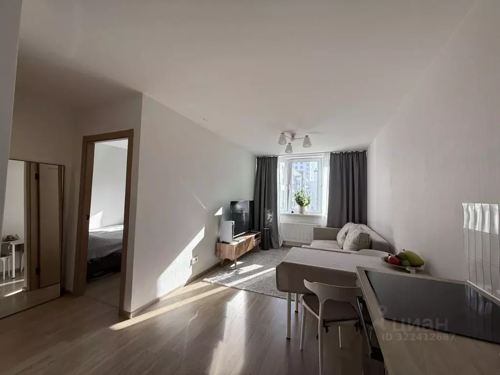 1-к кв. Свердловская область, Екатеринбург ул. Чемпионов, 15 (36.2 м) - Фото 2