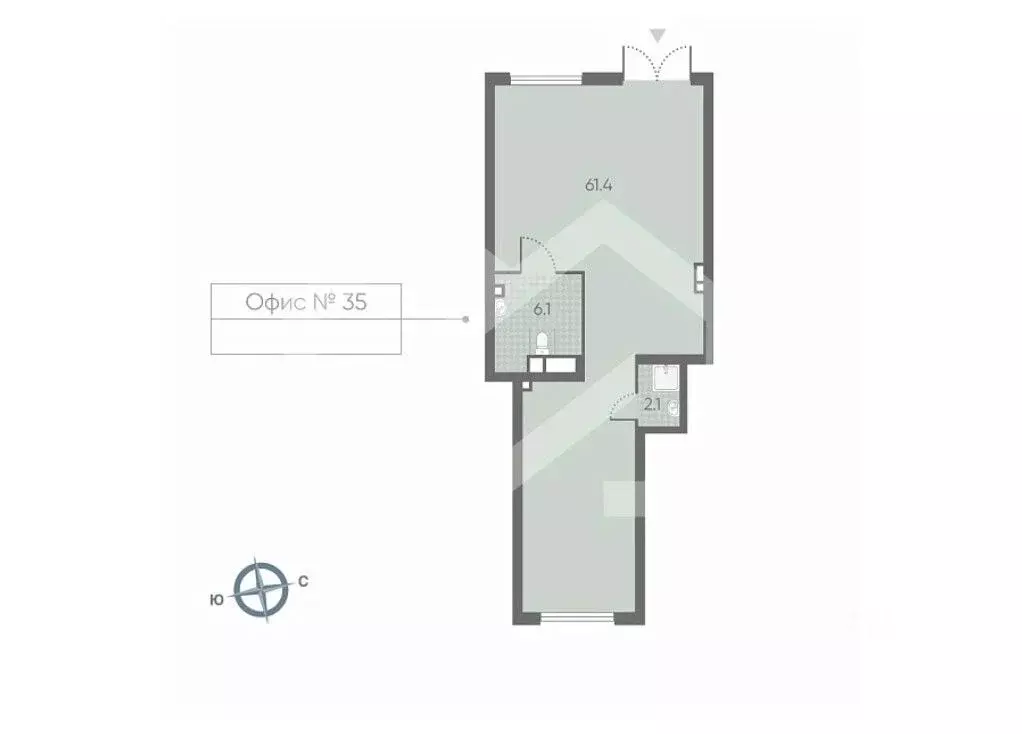 Помещение свободного назначения в Москва Производственная ул., 17 (69 ... - Фото 2