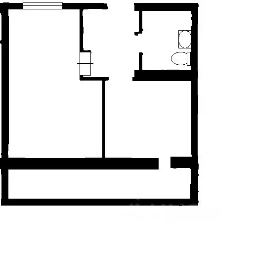 1-к кв. Новосибирская область, Новосибирск ул. Ясный Берег, 13 (37.0 ... - Фото 2