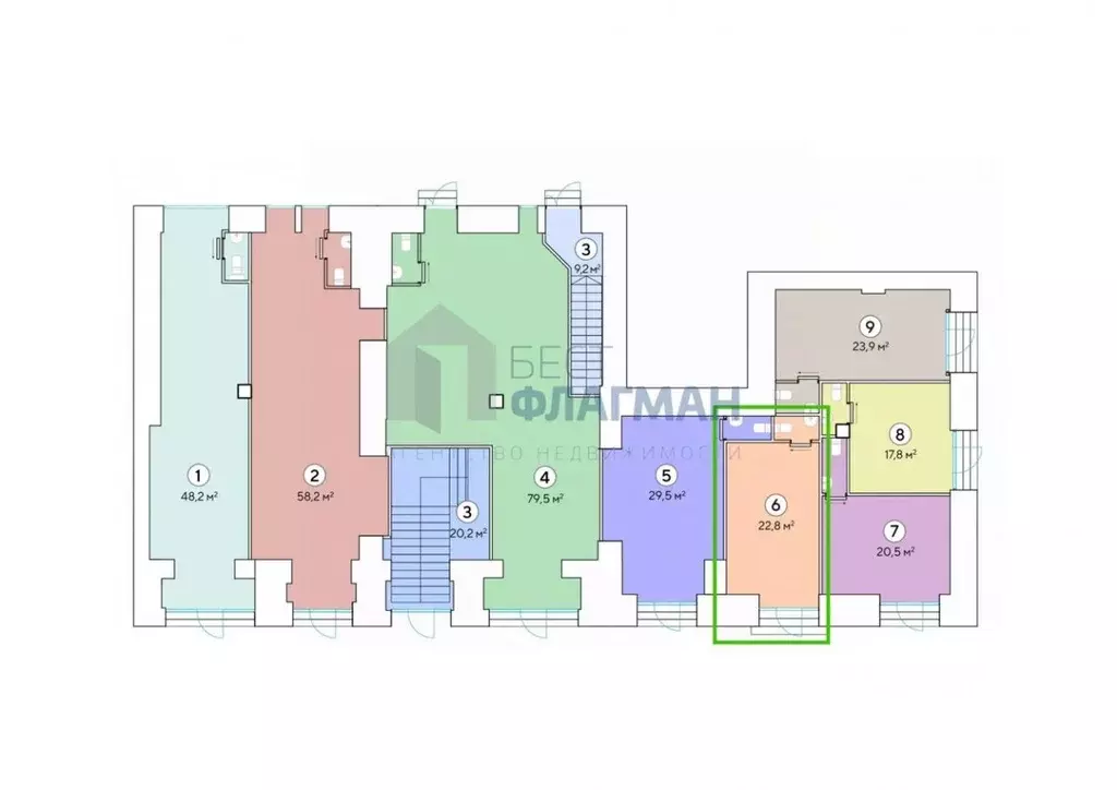 Помещение свободного назначения в Москва 1-я Тверская-Ямская ул., 11 ... - Фото 2