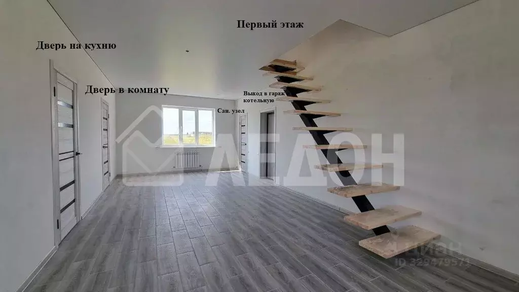 Дом в Омская область, Омский район муниципальный округ, с. Троицкое ... - Фото 2