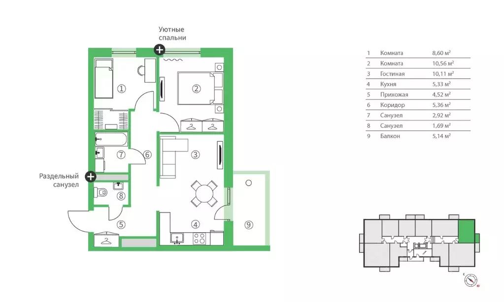 3-к кв. Карелия, Петрозаводск Древлянка-2 тер., Древлянка-6 мкр, Сампо ... - Фото 0